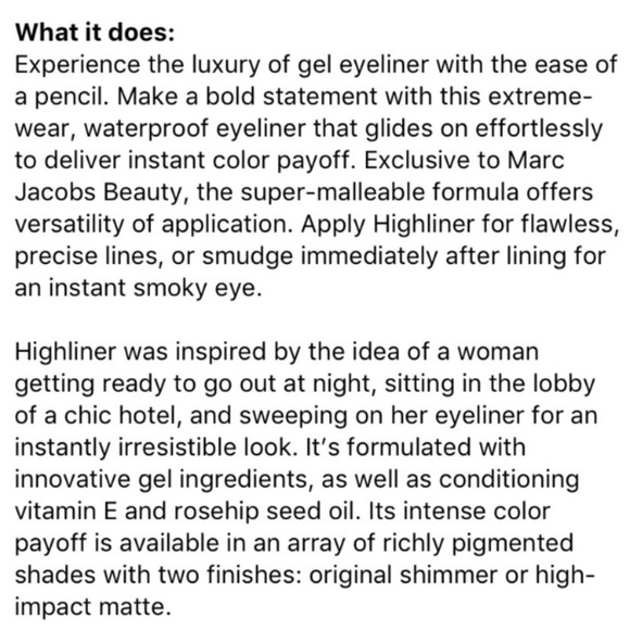 Marc Jacobs Highliner Nice - Picture 12 of 12